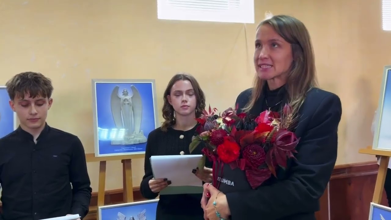 9.10.2026р. Відкриття виставки Олексія Леонова в Полонській дитячий художній школі